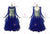 Blue Juniors Dancer Ballroom Costumes Crystal Lace BD-SG3804
