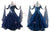 Blue Juniors Dancesport Ballroom Standard Outfits Crystal Satin BD-SG3822