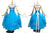 Blue Juvenile Dance Ballroom Smooth Outfits Swarovski Applique BD-SG3815