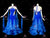Blue Juvenile Satin Ballroom Dress Dance Gowns BD-SG3384