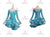 Blue Lace Plus Size Latin Dance Clothes Samba Gowns LD-SG2320