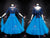 Blue Ladies Applique Ballroom Dress Dance Wear BD-SG3352