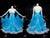 Blue Ladies Lace Ballroom Dress Dance Outfits BD-SG3376