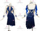 Blue cheap rumba dancing costumes juniors latin dancesport skirts crystal LD-SG2328