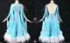Blue new collection waltz dance competition dresses prom ballroom stage dresses beads BD-SG4625