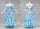 Blue fashion prom performance gowns lady Smooth competition gowns lace BD-SG4320
