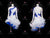 Blue Velvet Latin Dance Dress Rumba Dance Gowns LD-SG2029