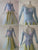 Blue and Yellow Girls Swarovski Applique Ballroom Costumes Performance BD-SG3740