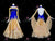 Blue and Yellow Juniors Flower Ballroom Dress Dance Clothing BD-SG3343