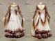 Brown classic waltz dance gowns wedding Standard dance gowns sequin BD-SG4158