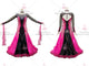 Black And Pink simple ballroom champion costumes sparkly waltz dancing dresses outlet BD-SG3472