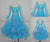 Cheap Blue Juniors Ballroom Dance Dress Clothes BD-SG3514