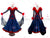 Cheap Blue and Red Ladies Ballroom Dance Dress Outfits BD-SG3481