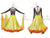 Cheap Blue and Yellow Juniors Ballroom Dance Dress Clothing BD-SG3490