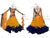 Cheap Blue and Yellow Juniors Ballroom Dance Dress Wear BD-SG3478