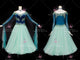 Green simple ballroom champion costumes stoned homecoming dancing gowns exporter BD-SG3469