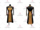 Black And Yellow hot sale rhythm dance dresses hot sale latin practice gowns rhinestones LD-SG2386