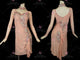 Orange hot sale rhythm dance dresses girls swing competition dresses swarovski LD-SG2413