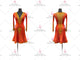 Orange And Yellow hot sale rhythm dance dresses made-to-measure swing practice costumes tassels LD-SG2401