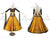 Cheap Yellow Ladies Ballroom Dance Dress Gowns BD-SG3475