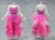 Contemporary Pink Lace Latin Dance Dresses Bachata Dancesport Skirt LD-SG2231