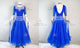 Blue luxurious prom dancing dresses brand new ballroom dance dresses boutique BD-SG3523