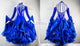Blue luxurious prom dancing dresses contemporary Smooth stage dresses factory BD-SG3526