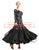 Black Custom Made Ballroom Dance Dresses Waltz Standard Tango Smooth Dresses SD-BD02 - Smarts Dance