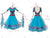 Discount Blue Female Ballroom Dance Dress Clothes BD-SG3500