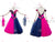Discount Blue and Purple Female Ballroom Dance Dress Clothing BD-SG3476