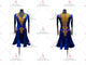 Blue And Yellow hot sale rhythm dance dresses wedding swing competition gowns applique LD-SG2408