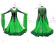 Green simple ballroom champion costumes hand-tailored Smooth performance costumes boutique BD-SG3491
