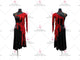 Black And Red hot sale rhythm dance dresses customized latin dancewear beads LD-SG2381