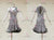 Elegant Animal Flower Latin Dance Costumes Tango Dancer Clothes LD-SG2223