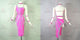 Pink customized rumba dancing clothing new collection latin champion costumes swarovski LD-SG2110
