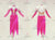 Fashion Pink Satin Latin Dance Wear Tango Dance Clothes LD-SG2209
