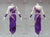 Fashion Purple Lace Latin Dance Dresses Rhythm Dancesport Costumes LD-SG2221