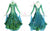 Female Ballroom Standard Dress For Sale Dance Outfits Green BD-SG3850