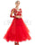Red Ballroom Performance Foxtrot Waltz Dance Dresses SD-BD49 - Smarts Dance