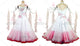 Red And White plus size tango dance competition dresses womens homecoming dance competition dresses rhinestones BD-SG3884