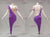 Girls Purple Latin Dancing Dress Latin Gown Merengue Paso Doble Dance Wear LD-SG2289