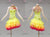 Girls Red And Yellow Latin Dancing Dress Latin Gown Rhythm Salsa Dance Dresses LD-SG2241