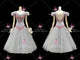 Gray new style homecoming dance team gowns affordable waltz stage gowns lace BD-SG4528