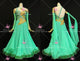 Green And Yellow newest prom performance gowns wedding Smooth performance gowns sequin BD-SG4425