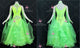 Green new style homecoming dance team gowns unique Smooth practice dresses flower BD-SG4525