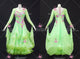 Green new style homecoming dance team gowns discount Smooth dancesport dresses velvet BD-SG4520