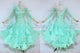 Green luxurious prom dancing dresses fringe homecoming dance team dresses dropshipping BD-SG3599