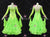 Green Ballroom Smooth Dance Performance Costumes Middle School Dance Dresses BD-SG4511