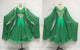 Green casual prom dancing dresses chiffon Smooth dance costumes manufacturer BD-SG3646