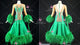 Green new collection homecoming dance team gowns lady ballroom dance competition dresses lace BD-SG4587